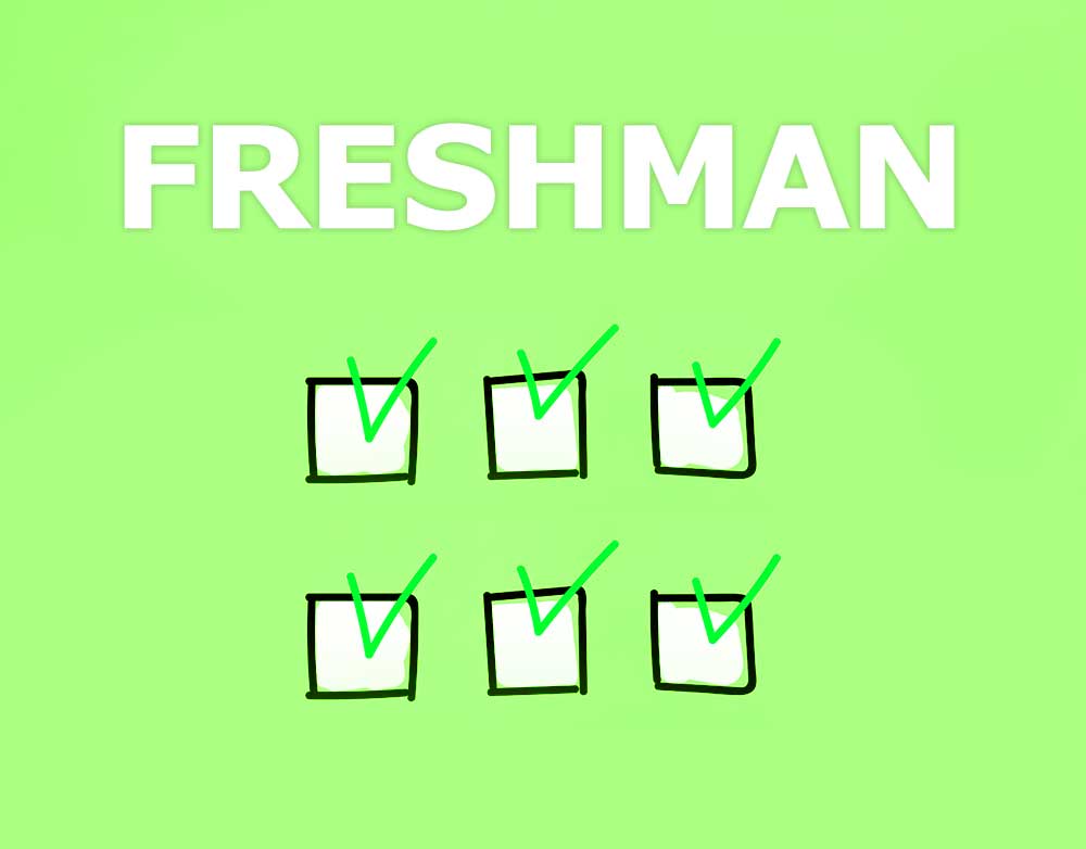 freshman checklist