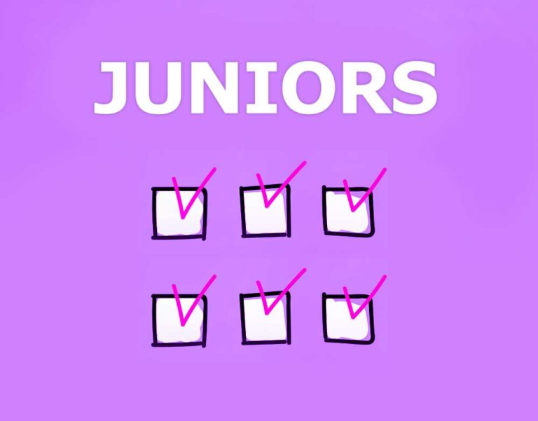high school junior checklist