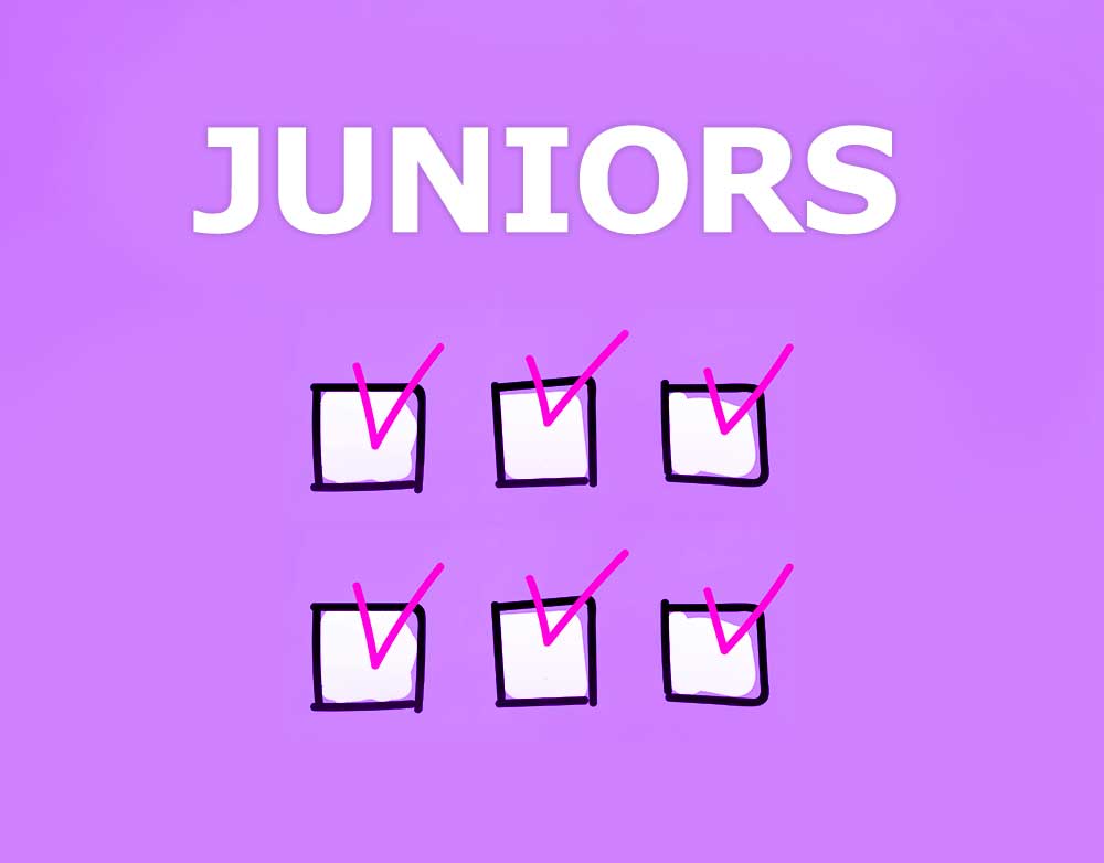 high school junior checklist