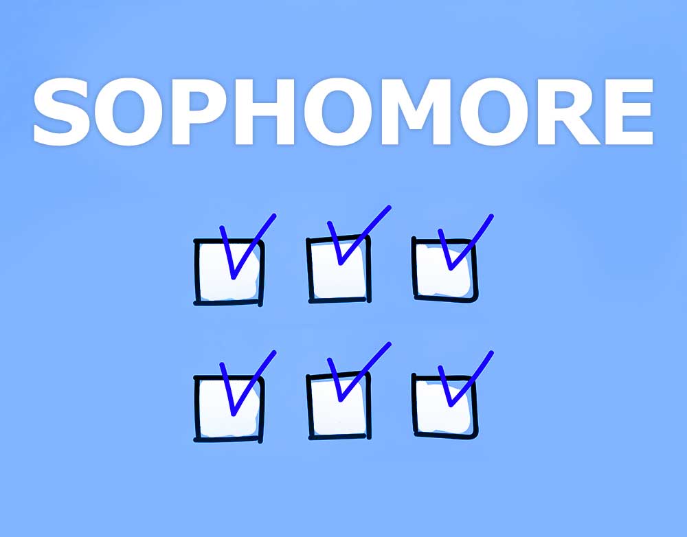 sophomore checklist