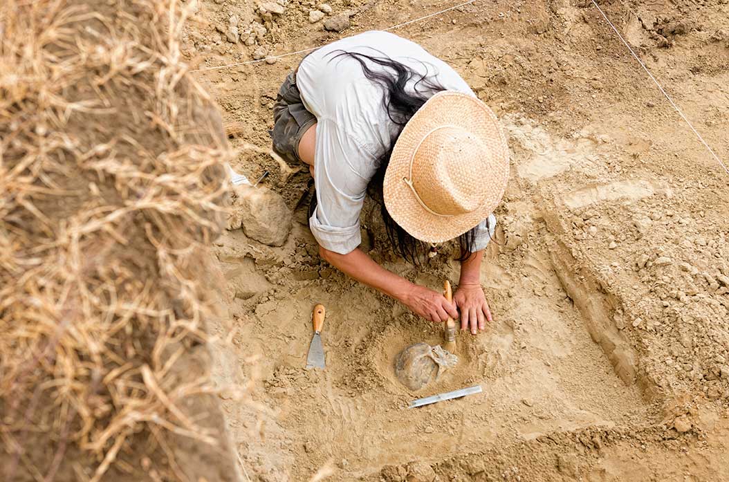 become an archeologist