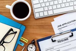 land a job
