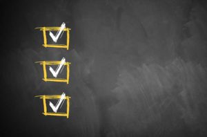 college checklist