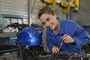 become a motorcycle mechanic