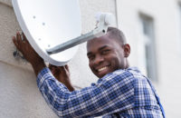 how to become a satellite dish installer