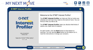 onet interest profiler free career test